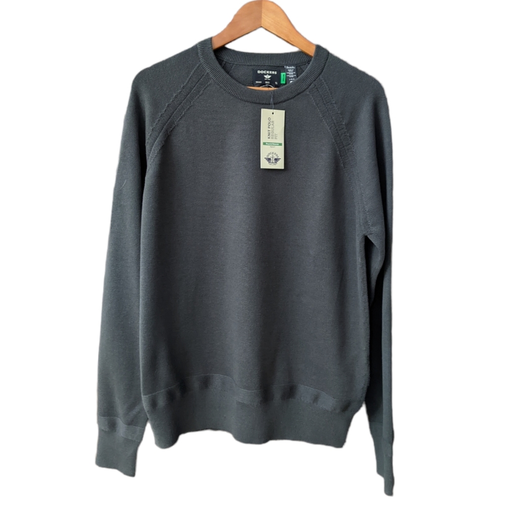 Men's Gray Crew Neck Shirt